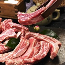 [오후3시이전 당일발송/무료배송/냉동] 육인분 스페인산 등갈비 1kg, 1개
