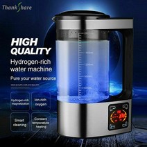 오존발생기 2L 전기 수소 풍부한 물 주전자 물 Ionizer 기계 물 필터 음료 수소 물 생성기 110V 220V, 미국