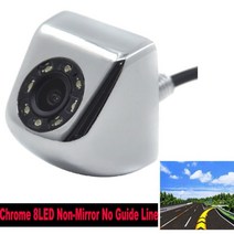 자동차 배터리 램프공장 ccd ccd 후면보기 방수 밤 170도 광각 luxur 자동차 후면보기 카메라 반전 백업 카메라 8led, 협력사, 크롬 프론트8, 12V