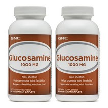 2개 GNC 글루코사민 1000mg 90 베지테리안 캡렛
