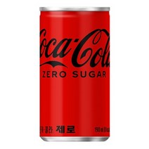 GK 코카콜라 제로 190mlX30캔 팹시 캔 콜라 미니 작은 뚱캔 미국 음료수 사무실음료 추천