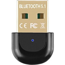 블루투스 동글 USB 블루투스 어댑터 5.1 블루투스 수신기 USB 블루투스 5 0 동글 5.0 BT 송신기 aptx 미니 어댑터 PC 노트북 스피커, [03] Bluetooth51A