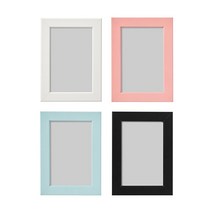 이케아 액자 21x30cm 피스크보 A4 용, 화이트