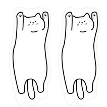 오마이남친 애니멀 발매트, 누워있는 고양이매트 2개