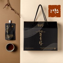 건강 증진 체력 보충 활력 에너지 생성 에 좋은 국내산 산삼 홍삼 배양근 농축액 파우치 피로 기력 원기 회복 식품, 2BOX(30포)