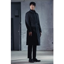 브렌우드 코오롱패션트렌치 변형 구스다운 코트BRCCW22541BKX