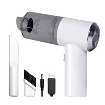 Pracmoo-무선 진공 청소기 호환 9000Pa 흡입 휴대용 자동차 습식 건식 사용 가정용 청소용 애완 동물, [01] EU, [01] White