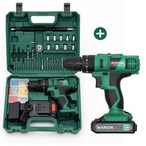 나리온 21V 무선 전동 드릴 드라이버 고급형, 21V 풀세트