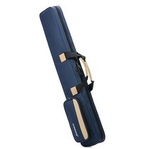 당구큐 가방 당구큐케이스 당구팁 투명그립 낚시대 피리 대금 가방, M-53 블루 90cm 롱팩 2포+필름