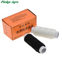 1 롤 봉합사 라인 수의학 비 흡수성 실크 수의사 conejo p mis pedidos 염소 소 파젠다 애완 동물 송곳니, 하얀색, 12번
