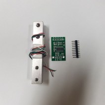 로드셀 5KG 무게센서 HX711AD모듈 ju3807Ea, 1