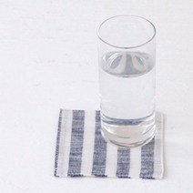 기타 바보사랑[포그린넨] 코스터 블루 화이트 스트라이프