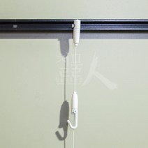 철물인 와이어 액자걸이 (벽면설치 - 간편레일 사용), 10. 거북이 (잠금 소) - 화이트, 1개