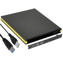 블루레이 플레이어 ODD 외부 외장형 외장 CD/DVD RW 블루 레이 인클로저 USB 3.0 케이스 드라이버 없음 노, 01 A Shape 12.7MM