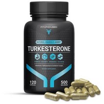 투르케스테론 보충제 500mg 120캡슐(95 아주가 투르케스타니카 추출물 표준10 히드록시프로필 b 시클로덱스트린 복합) 베타 엑디스테론과 유사