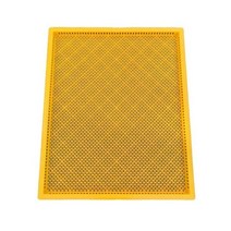 농산물 채반 타공 곡물 건조 플라스틱 사각 대 5개