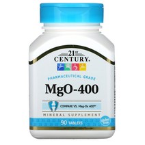 21 센츄리 MgO-400 90정, 한 사이즈, 단색