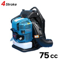 4행정 엔진 송풍기 75cc 브로워 낙엽 제설기 청소기 부로어