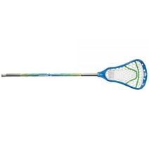 STX Lacrosse Fortress 100 컴플리트 스틱 크럭스 메시 포켓 일렉트릭, Electric