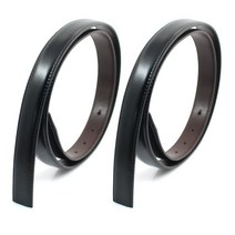 가파치 수동 벨트용 5구 폭 2.4cm 가죽띠 2개