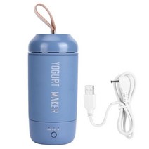 요거트메이커 청국장제조기 발효기 요거트기계 야쿠르트 제조기280ml 완전 자동 메이커, 푸른
