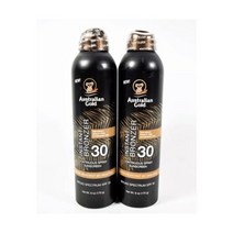 선크림 호주 골드 인스턴트 브론저 SPF 30 연속 스프레이 선크림 6oz (2팩)