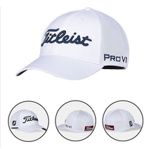 타이틀리스트 Titleist HJ2TS 투어메쉬 모자 골프캡, 블랙 S-M