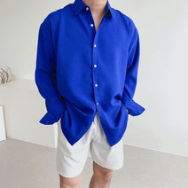 와이샵 / WT 기획 쿨 폴리 린넨 오버핏 셔츠 ( 9color )