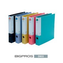 대흥 3공 PP 인덱스 D링바인더A4 3cm/D933, 보라색