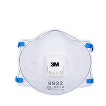 [JU29] 1급 방진 마스크 안면부 여과식 (10매) 3M8922K_ 9129EA