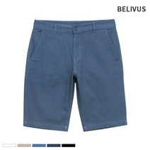 빌리버스 남자 반바지 BWS058 스판 5부 면팬츠