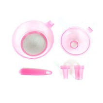 다용도 분리형 손잡이 거름망 채반 병 세제 깔때기 깔대기 깔데기 여과기 여과망 채망 색상랜덤