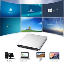 블루레이ODD 외장 리핑 4K 재생 플레이어 Bluray USB 3.0 외부 DVD 드라이브 콤보 BD-ROM 3D 플레이어 RW, 한개옵션0