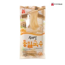 국내산 우리밀 통밀국수 농협, 500g, 2개