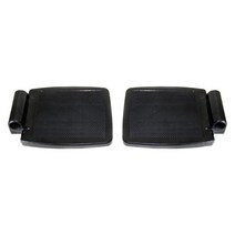 GHSHOP 휠체어 발판 수동 휠체어 발 페달 교체 휠체어 부품, 플라스틱 2.2cm 구멍, 다중 크기