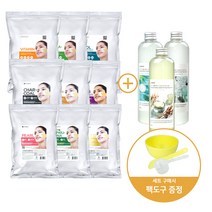 린제이 모델링 팩 1kg 엄청 큰 앰플 팩 도구 3종 세트, (보습활력)스피룰리나1kg, 영양앰플500ml 팩도구