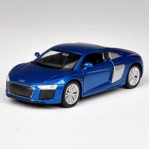 웰리 1/38 아우디 R8 V10 4.75인치 자동차 다이캐스트, 화이트