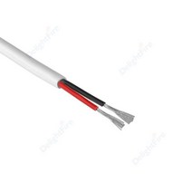 LED 조명 와이어 12V 24awg 유연한 PVC 자켓 라운드 전기 케이블 스피커 프로젝트용 2-100m, white_50m | 22AWG
