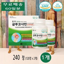 종근당 조인트 글루코사민 산악 등산 군대 스포츠 사무직 초록잎홍합 상어연골 240정 1개