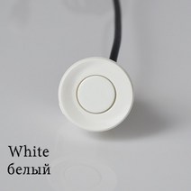 주차센서 후방감지기 차량검지기 Hippcron-자동차 후진 프로브 4 개 센서 주차 22mm 블랙 레드 블루 골드, 02 WHITE