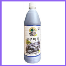 청솔 블루베리 음료베이스 / 과일원액, 835ml, 9개