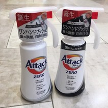 [이라운드몰]KAO 어택 ZERO 세탁 세제 원핸드타입 일반용 400g 드럼용 380g 2종 택 1, 일반, 옵션선택