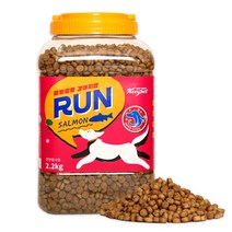 킵펫 말랑말랑 강아지밥 런 사료 연어 2.2kg, 1개