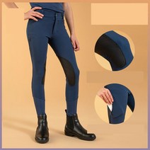 승마바지 스포츠 여름 남녀공용 승마 장비 바지 안티 필링 네이비 타이츠, [03] 10  133-142cm, [04] as picture4