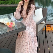 대박난박양 코렐 쉬폰 롱원피스