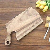 데코앤코 플레이팅 도마 레인트리 수아르 나무 원목도마 2종, 수아르 손잡이