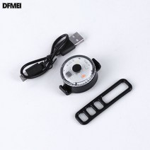 DFMEI 리본 자전거 크리에이티브 USB 테일라이트 산악자전거 야외 야기 테일라이트 라이딩 장비 액세서리, 컬러