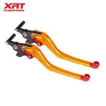 야마하 YZF-R3 튜닝 레바 XRT 3D 조절식 절삭레버 전년식 숏, Gold - 골드