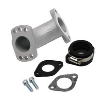 오토바이 기화기 사륜 바이크 alcon ar-carburator 흡기 파이프 매니폴드 125cc 140cc 150cc 160cc 핏 먼지 자전거 atv vm22 pz19, 모델 a와 b