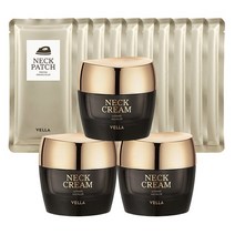 주름탄력개선 벨라 에이지킬러 고농축 넥크림 50ml 3개+넥패치 10매